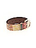 Fossil 100% Leather Print Tan Leather Belt Size L - photo 1