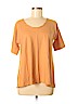 J.jill 100% Cotton Orange Short Sleeve T-Shirt Size M (petite) - photo 1