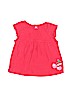 Carter's 100% Cotton Graphic Pink Short Sleeve Top 18-24 MO / 24 MO - photo 1