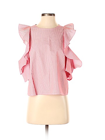 Club Monaco Short Sleeve Blouse (view 1)