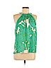 The Limited 100% Polyester Blue Sleeveless Blouse Size L - photo 1
