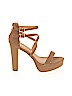 Top Moda Tan Heels Size 8 - photo 1