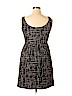 MICHAEL Michael Kors 100% Cotton Black Casual Dress Size 14 - photo 2
