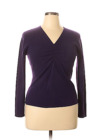 Neiman Marcus Cashmere Pullover Sweater (view 1)