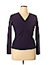 Neiman Marcus 100% Cashmere Purple Cashmere Pullover Sweater Size XL - photo 1