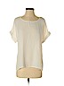Banana Republic Ivory Short Sleeve Blouse Size S (petite) - photo 1