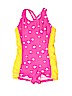 Hanna Andersson Pink One Piece Swimsuit Size 100 cm / US 3-4 - photo 1