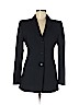 Armani Collezioni Black Wool Blazer Size 6 - photo 1