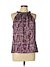 DKNY Purple Sleeveless Blouse Size L - photo 1