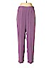 Next 100% Silk Purple Silk Pants Size L - photo 1