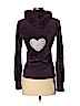 Twisted Heart Purple Zip Up Hoodie Size P (petite) - photo 2