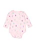 Baby Gap Pink Long Sleeve Onesie Size 6-12 mo - photo 1