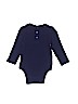 Baby Gap Blue Long Sleeve Onesie Size 6-12 mo - photo 2