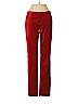 Etcetera Red Velour Pants Size 0 - photo 1