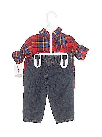 Carter's Short Sleeve Button-Down Shirt (view 2)