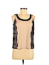 Ann Taylor Tan Sleeveless Blouse Size 6 (petite) - photo 1
