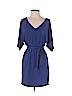 Trina Turk Blue Casual Dress Size 0 - photo 1