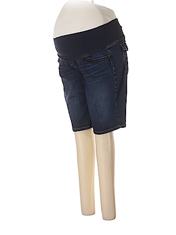 Indigo Blue Denim Shorts (view 1)