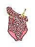Flapdoodles 100% Polyester Pink One Piece Swimsuit Size 2T - photo 1