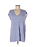 J.jill Purple Short Sleeve Top Size M (petite) - photo 1