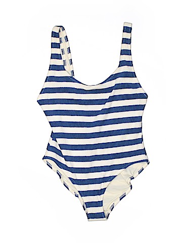 Solid & Striped One Piece Swimsuit (view 1)