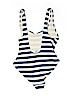 Solid & Striped Blue One Piece Swimsuit Size L - photo 2