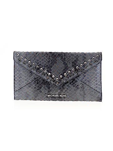 MICHAEL Michael Kors Leather Clutch (view 1)