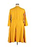ELOQUII 100% Polyester Yellow Casual Dress Size 18 - photo 2