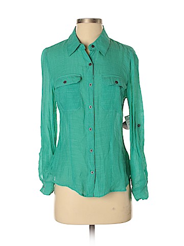 Elementz Long Sleeve Button-Down Shirt (view 1)