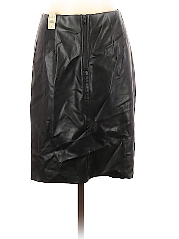 Ann Taylor LOFT Faux Leather Skirt (view 2)