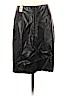 Ann Taylor LOFT 100% Polyurethane Black Faux Leather Skirt Size 12 (petite) - photo 2
