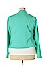 Torrid Teal Blazer Size 2X Plus (2) - photo 2