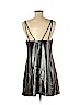 Topshop 100% Polyester Silver Cocktail Dress Size 6 - photo 2
