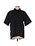 Vince Camuto Black Short Sleeve Button-Down Shirt Size M - photo 1