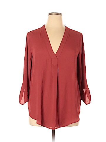 Lush 3/4 Sleeve Blouse (view 1)