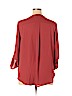 Lush 100% Polyester Orange 3/4 Sleeve Blouse Size XL - photo 2