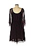 Alice + Olivia 100% Silk Purple Casual Dress Size M - photo 2