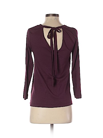 Ann Taylor LOFT Outlet Long Sleeve T-Shirt (view 2)