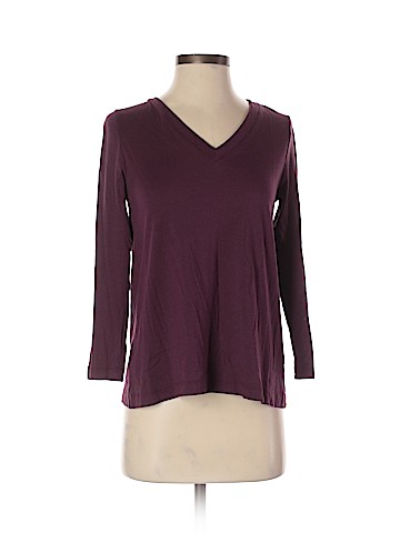 Ann Taylor LOFT Outlet Long Sleeve T-Shirt (view 1)