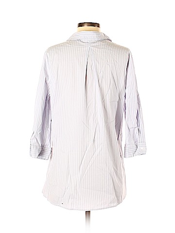 Isabel Maternity 3/4 Sleeve Button-Down Shirt (view 2)