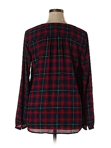 Skies Are Blue Long Sleeve Blouse (view 2)