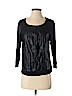 Velvet by Graham & Spencer Black Sweatshirt Size P (petite) - photo 1