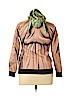 Sassy Stars 100% Polyester Tan Zip Up Hoodie Size L (youth) - photo 2