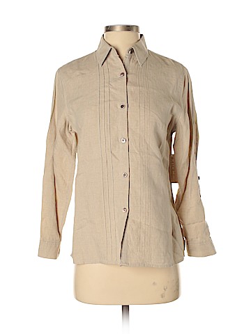 Kate Hill Long Sleeve Button-Down Shirt (view 1)