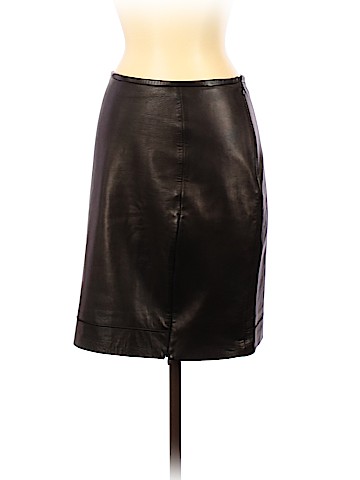 Diane von Furstenberg Leather Skirt (view 1)