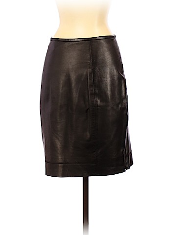 Diane von Furstenberg Leather Skirt (view 2)