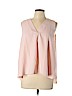 Ann Taylor 100% Polyester Pink Sleeveless Blouse Size L (petite) - photo 1