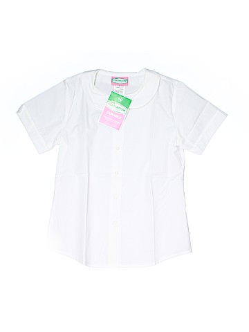 Classroom School Uniforms Short Sleeve Button-Down Shirt (view 1)