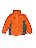 Columbia 100% Polyester Orange Fleece Jacket Size 7 - photo 1