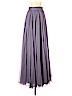 J.Crew 100% Silk Purple Silk Skirt Size 4 - photo 1
